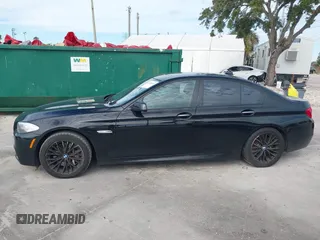 2013 BMW 5 Series 550i xDrive with VIN WBAFU9C56DDY70485, listed as a IAAI auction lot 41276612 with 116,452 mi miles and . Bid and sale history available at carsss.com. Image 13.