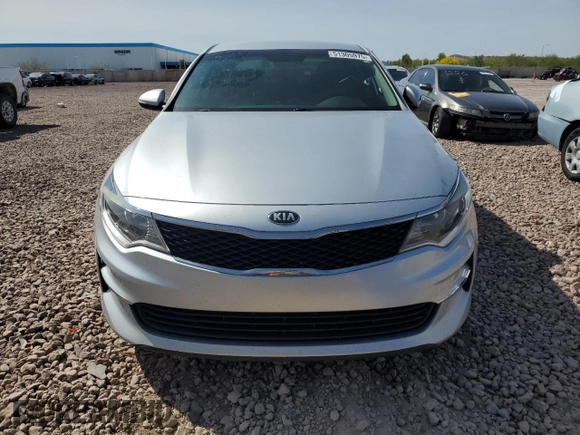 2018 Kia Optima LX with VIN 5XXGT4L33JG234247, listed as a Copart auction lot 51305975 with 124,071 mi miles and Salvage Title. Bid and sale history available at carsss.com. Image 5.