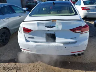 2016 Hyundai Genesis 3.8L with VIN KMHGN4JE6GU126346, listed as a IAAI auction lot 41375161 with 111,932 mi miles. Bid and sale history available at carsss.com. Image 17.