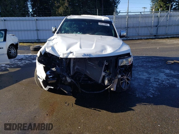 2018 Jeep Grand Cherokee Limited with VIN 1C4RJFBG7JC244021, listed as a Copart auction lot 43531985 with Not Provided miles and Salvage Title. Bid and sale history available at DreamBid. Image 5.