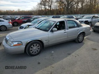 2005 Mercury Grand Marquis LS Premium z VIN 2MEFM75W45X656486, wystawiony jako Copart lot #41453535 z przebiegiem 114 206 mil mil oraz Szkody całkowita. Historia ofert i sprzedaży dostępna na DreamBid. Obrazek 1.