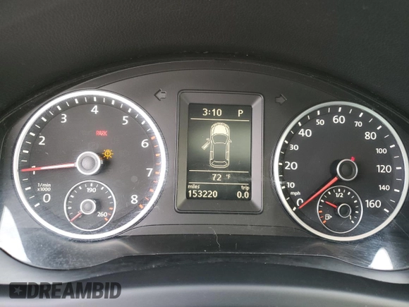 2012 Volkswagen Tiguan SE z VIN WVGAV7AX6CW002584, wystawiony jako Copart lot #56250235 z przebiegiem 153 220 mil mil oraz Szkoda całkowita • Salvage title. Historia ofert i sprzedaży dostępna na DreamBid. Obrazek 9.
