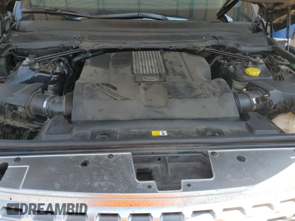 2015 Land Rover Range Rover Supercharged with VIN SALGS2TF9FA211326, listed as a Copart auction lot 59678755 with 97,466 mi miles and Salvage title. Bid and sale history available at DreamBid. Image 12.