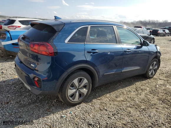 2022 Kia Niro LX with VIN KNDCB3LC5N5539268, listed as a Copart auction lot 44640325 with 53,267 mi miles and Salvage Title. Bid and sale history available at carsss.com. Image 3.