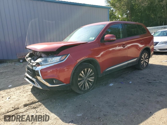 2019 Mitsubishi Outlander ES with VIN JA4AZ3A39KZ041787, listed as a Copart auction lot 62898365 with 66,717 mi miles and Clean title. Bid and sale history available at DreamBid. Image 1.