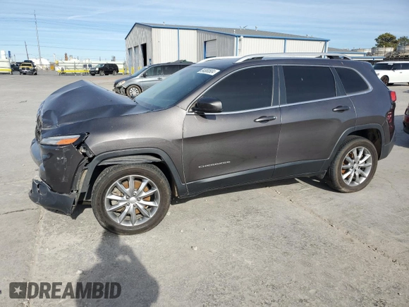 2018 Jeep Cherokee Limited with VIN 1C4PJMDX3JD554279, listed as a Copart auction lot 84880804 with 135,630 mi miles and Salvage Title. Bid and sale history available at carsss.com. Image 1.