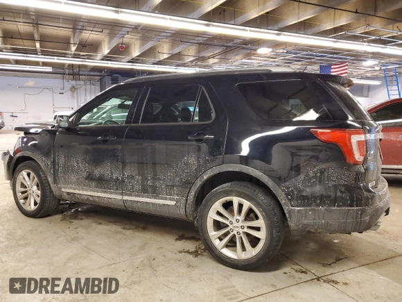 2018 Ford Explorer XLT with VIN 1FM5K8D80JGB86125, listed as a Copart auction lot 45887655 with 97,632 mi miles and Salvage Title. Bid and sale history available at carsss.com. Image 2.