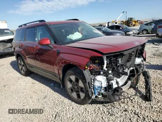 2024 Hyundai Santa Fe Hybrid SEL with VIN 5NMP2DG14RH001907, listed as a Copart auction lot 58700384 with 1,524 mi miles and Salvage Title. Bid and sale history available at carsss.com. Image 4.