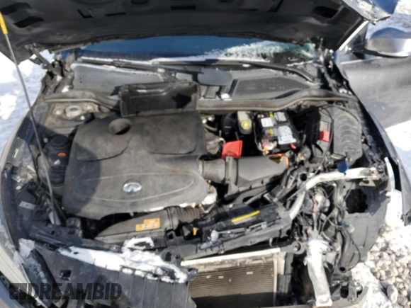 2017 Infiniti QX30 Sport with VIN SJKCH5CP8HA035190, listed as a Copart auction lot 41822215 with 112,921 mi miles and Salvage title. Bid and sale history available at DreamBid. Image 12.