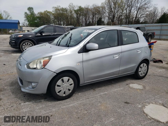 2015 Mitsubishi Mirage DE z VIN ML32A3HJ2FH032384, wystawiony jako Copart lot #54233015 z przebiegiem 87 927 mil mil oraz Szkoda całkowita • Salvage title. Historia ofert i sprzedaży dostępna na DreamBid. Obrazek 1.