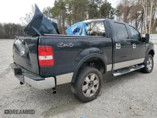 2008 Ford F-150 XLT with VIN 1FTPW14V18KF04145, listed as a Copart auction lot 45287865 with 163,572 mi miles and Salvage Title. Bid and sale history available at carsss.com. Image 3.