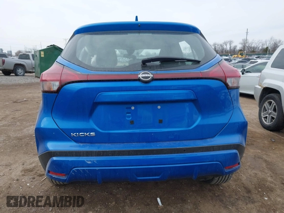 2022 Nissan Kicks S with VIN 3N1CP5BV0NL506455, listed as a IAAI auction lot 41555028 with 31,660 mi miles and . Bid and sale history available at carsss.com. Image 16.