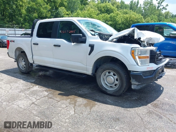 2022 Ford F-150 XL z VIN 1FTEW1EB9NKD69780, wystawiony jako IAAI lot #42572005 z przebiegiem Nie podano mil oraz . Historia ofert i sprzedaży dostępna na DreamBid. Obrazek 1.