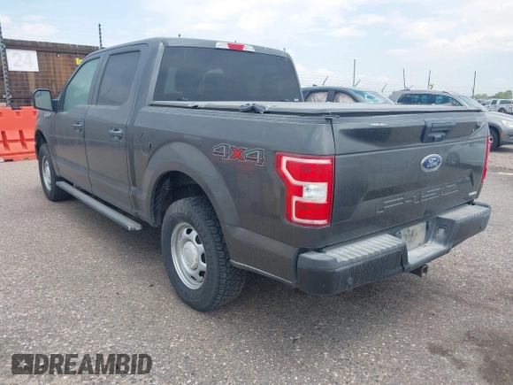 2018 Ford F-150 XL with VIN 1FTEW1EP3JKC12347, listed as a IAAI auction lot 42671554 with 177,086 mi miles and . Bid and sale history available at DreamBid. Image 3.