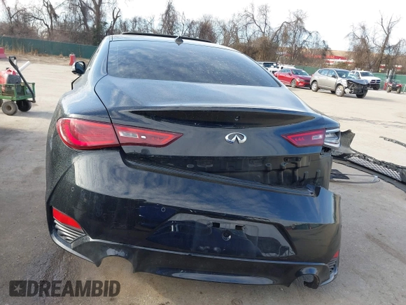 2019 Infiniti Q60 Luxe with VIN JN1EV7EL0KM291021, listed as a IAAI auction lot 41589716 with 59,235 mi miles and . Bid and sale history available at DreamBid. Image 17.