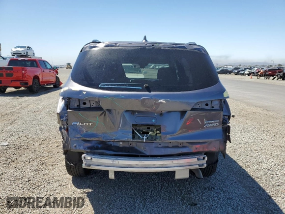 2021 Honda Pilot Special Edition with VIN 5FNYF6H28MB023432, listed as a Copart auction lot 55841035 with 61,203 mi miles and Salvage title. Bid and sale history available at DreamBid. Image 6.