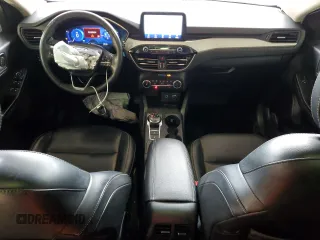 2020 Ford Escape SE Sport Hybrid with VIN 1FMCU9BZ7LUC23937, listed as a Copart auction lot 43950695 with 49,452 mi miles and Salvage Title. Bid and sale history available at DreamBid. Image 8.