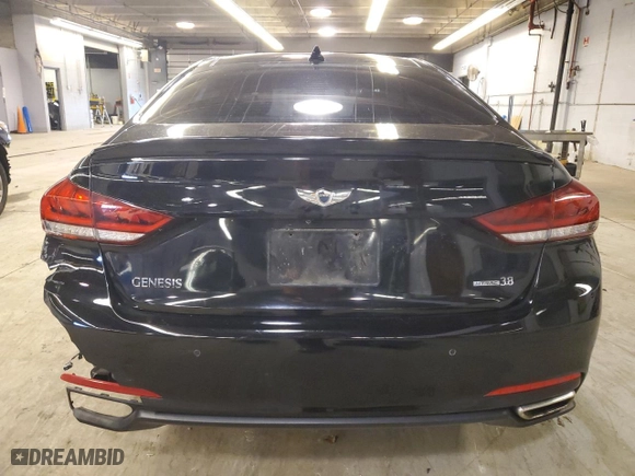 2016 Hyundai Genesis 3.8L with VIN KMHGN4JE7GU112388, listed as a Copart auction lot 44325305 with 90,329 mi miles and Salvage Title. Bid and sale history available at carsss.com. Image 6.