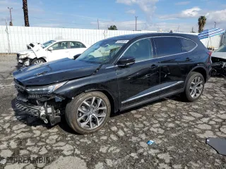 2024 Acura MDX w/Technology Package with VIN 5J8YD9H48RL002403, listed as a Copart auction lot 89044185 with 0 mi miles and Clean Title. Bid and sale history available at carsss.com. Image 1.