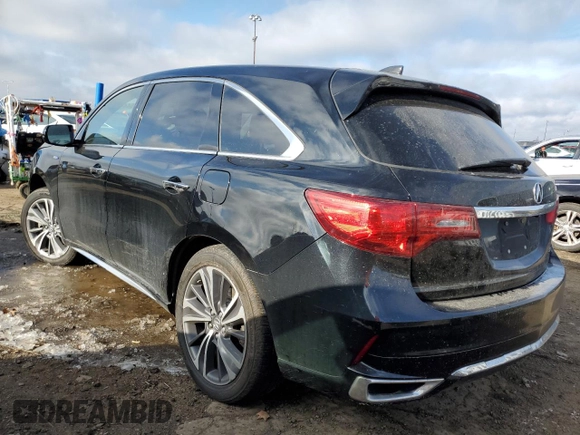 2019 Acura MDX Sport Hybrid w/Technology Pkg with VIN 5J8YD7H51KL001211, listed as a Copart auction lot 83173544 with 83,942 mi miles and Salvage Title. Bid and sale history available at carsss.com. Image 2.