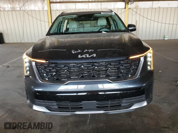 2024 Kia Sorento S z VIN 5XYRL4JC4RG273657, wystawiony jako Copart lot #58602295 z przebiegiem 13 150 mil mil oraz Szkoda całkowita • Salvage title. Historia ofert i sprzedaży dostępna na DreamBid. Obrazek 5.