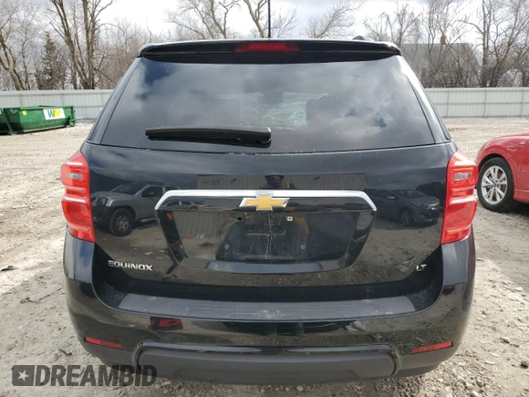 2017 Chevrolet Equinox LT with VIN 2GNALCEK3H1605547, listed as a Copart auction lot 51156055 with 72,052 mi miles and Clean Title. Bid and sale history available at carsss.com. Image 6.