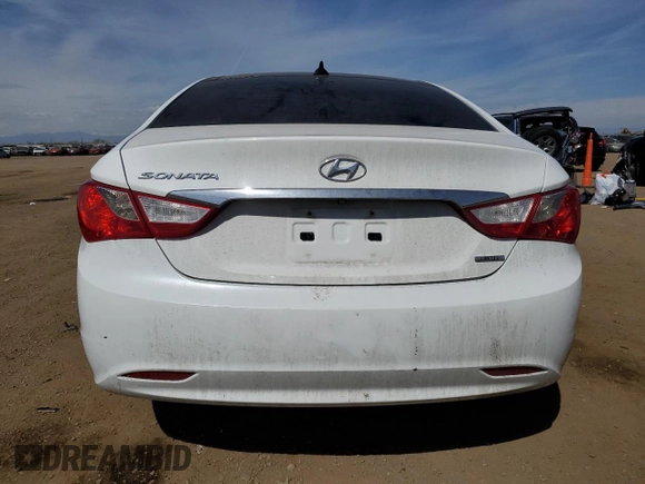2013 Hyundai Sonata Limited with VIN 5NPEC4AC6DH542807, listed as a Copart auction lot 54093765 with 122,566 mi miles and Salvage title. Bid and sale history available at DreamBid. Image 6.