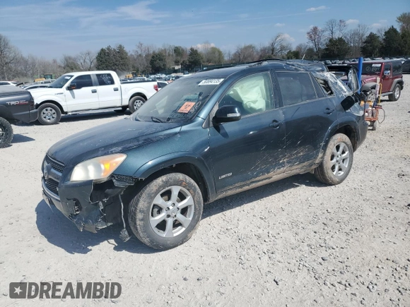 2010 Toyota RAV4 Ltd with VIN JTMDK4DV2AD011620, listed as a Copart auction lot 50894135 with 179,648 mi miles and Salvage Title. Bid and sale history available at carsss.com. Image 1.