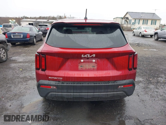 2023 Kia Sorento LX with VIN 5XYRG4LC5PG241489, listed as a IAAI auction lot 41167274 with 10,662 mi miles and . Bid and sale history available at carsss.com. Image 16.