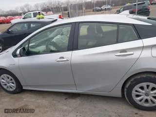 2019 Toyota Prius L Eco with VIN JTDKARFU4K3079789, listed as a IAAI auction lot 41897586 with 93,593 mi miles. Bid and sale history available at carsss.com. Image 13.