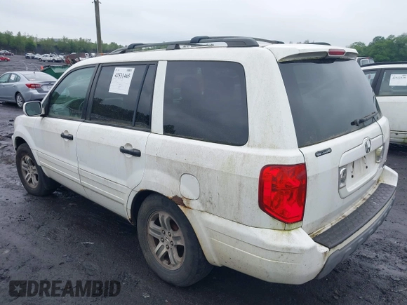 2003 Honda Pilot EX z VIN 2HKYF18723H583140, wystawiony jako IAAI lot #42531465 z przebiegiem 179 206 mil mil oraz . Historia ofert i sprzedaży dostępna na DreamBid. Obrazek 3.