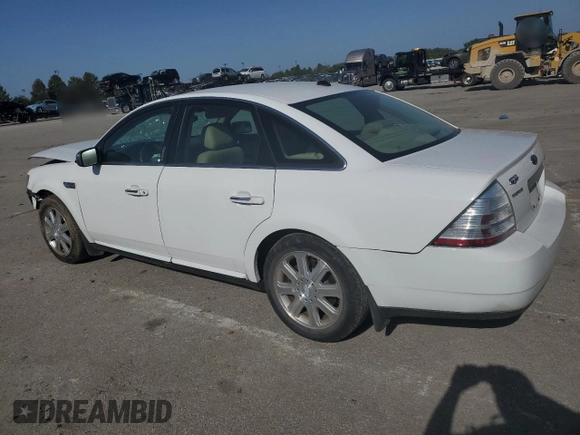 2008 Ford Taurus Limited with VIN 1FAHP25W98G113302, listed as a Copart auction lot 73721114 with 141,172 mi miles and Salvage Title. Bid and sale history available at carsss.com. Image 2.