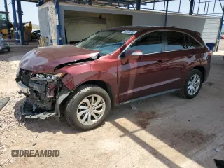 2018 Acura RDX with VIN 5J8TB4H30JL027973, listed as a Copart auction lot 63349395 with 133,814 mi miles and Salvage title. Bid and sale history available at DreamBid. Image 1.