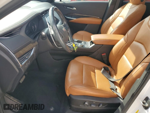 2019 Cadillac XT4 FWD Premium Luxury with VIN 1GYFZCR43KF151044, listed as a Copart auction lot 57912915 with 71,138 mi miles and Salvage title. Bid and sale history available at DreamBid. Image 7.