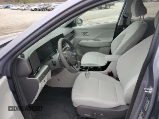 2024 Hyundai Kona SEL with VIN KM8HC3A66RU006224, listed as a Copart auction lot 44139005 with 7,209 mi miles and Salvage Title. Bid and sale history available at DreamBid. Image 7.