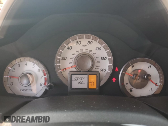 2013 Honda Pilot LX with VIN 5FNYF4H24DB018510, listed as a Copart auction lot 62575385 with 94,941 mi miles and Salvage title. Bid and sale history available at DreamBid. Image 9.
