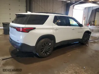 2022 Chevrolet Traverse RS with VIN 1GNEVJKW5NJ187162, listed as a Copart auction lot 48679815 with 21,574 mi miles and Salvage Title. Bid and sale history available at carsss.com. Image 3.