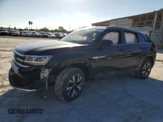 2020 Volkswagen Atlas SE with VIN 1V23C2CA3LC231156, listed as a Copart auction lot 77346114 with 53,206 mi miles and Salvage title. Bid and sale history available at DreamBid. Image 1.