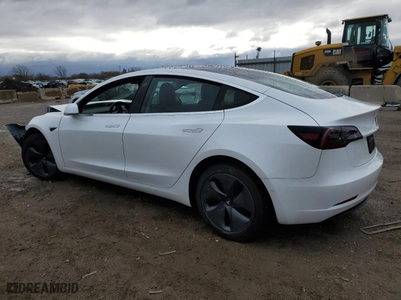 2019 Tesla Model 3 Long Range with VIN 5YJ3E1EB2KF510692, listed as a Copart auction lot 81630064 with 37,491 mi miles and Salvage Title. Bid and sale history available at carsss.com. Image 2.