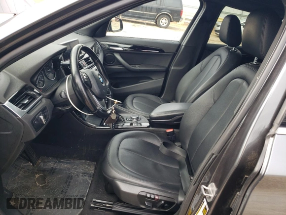 2016 BMW X1 xDrive28i with VIN WBXHT3C39G5E48970, listed as a Copart auction lot 43343365 with 144,329 mi miles and Salvage Title. Bid and sale history available at carsss.com. Image 7.