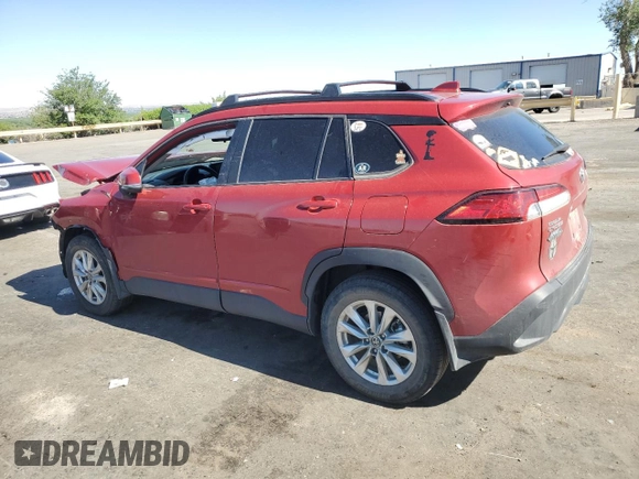 2022 Toyota Corolla Cross LE with VIN 7MUCAABG8NV008867, listed as a Copart auction lot 57232415 with 48,670 mi miles and Salvage title. Bid and sale history available at DreamBid. Image 2.