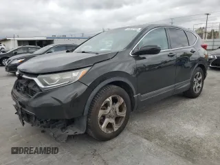 2018 Honda CR-V EX with VIN 7FARW1H55JE017928, listed as a Copart auction lot 53522105 with 265,203 mi miles and Salvage Title. Bid and sale history available at carsss.com. Image 1.