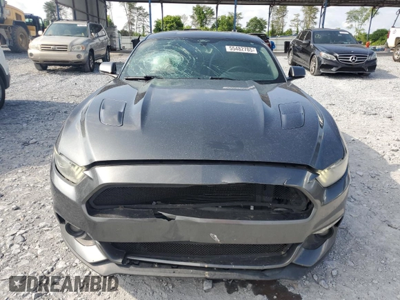 2015 Ford Mustang GT with VIN 1FA6P8CF3F5313422, listed as a Copart auction lot 55482785 with 145,883 mi miles and Salvage title. Bid and sale history available at DreamBid. Image 5.