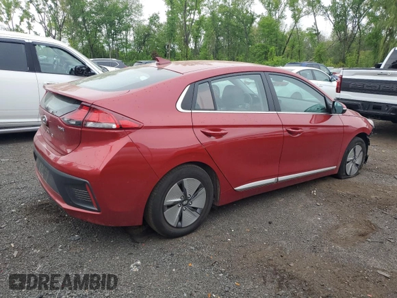 2022 Hyundai Ioniq SE with VIN KMHC75LC9NU268794, listed as a Copart auction lot 56661625 with Not provided miles and Salvage title. Bid and sale history available at DreamBid. Image 3.