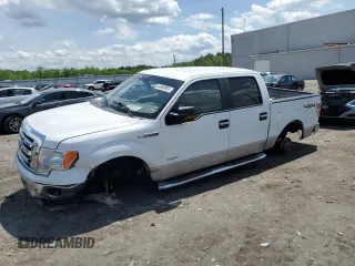 2011 Ford F-150 XLT with VIN 1FTFW1ET4BKE21163, listed as a Copart auction lot 54908955 with 287,983 mi miles and Salvage title. Bid and sale history available at DreamBid. Image 1.