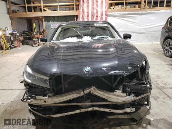 2017 BMW 7 Series 740i with VIN WBA7E2C3XHG741046, listed as a Copart auction lot 45382705 with 99,065 mi miles and Salvage Title. Bid and sale history available at carsss.com. Image 5.