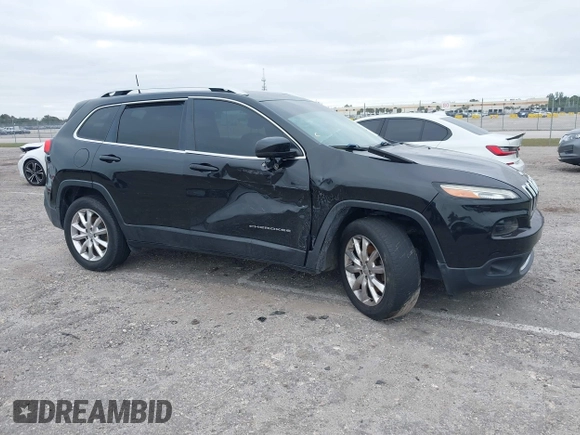 2016 Jeep Cherokee Limited z VIN 1C4PJMDB7GW316548, wystawiony jako IAAI lot #41271877 z przebiegiem 157 293 mil mil oraz . Historia ofert i sprzedaży dostępna na DreamBid. Obrazek 1.