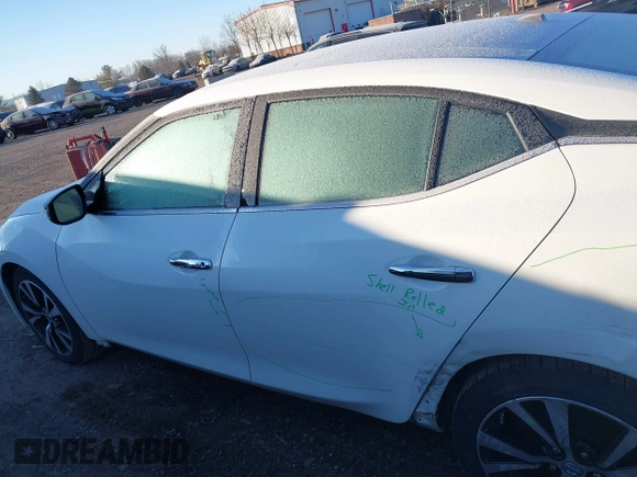 2017 Nissan Maxima Platinum with VIN 1N4AA6AP6HC451739, listed as a IAAI auction lot 41247634 with 114,056 mi miles and . Bid and sale history available at DreamBid. Image 14.