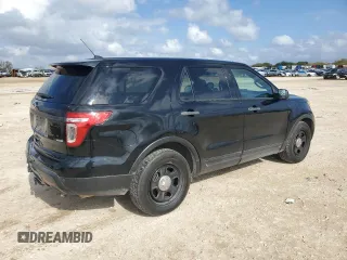 2014 Ford Utility Police Interceptor with VIN 1FM5K8AR8EGB59113, listed as a Copart auction lot 85054724 with 143,318 mi miles and Clean Title. Bid and sale history available at carsss.com. Image 3.