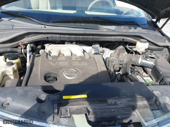 2005 Nissan Murano SL with VIN JN8AZ08W25W403652, listed as a IAAI auction lot 41706559 with 119,253 mi miles. Bid and sale history available at carsss.com. Image 10.